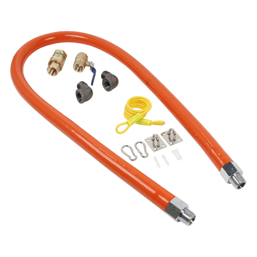 Omcan - 72" Commercial Gas Hose Kit - 47873