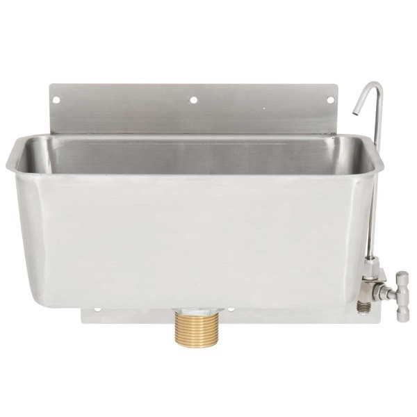 Omcan - 11" Ice Cream Dipper Well w/ Faucet - 48176