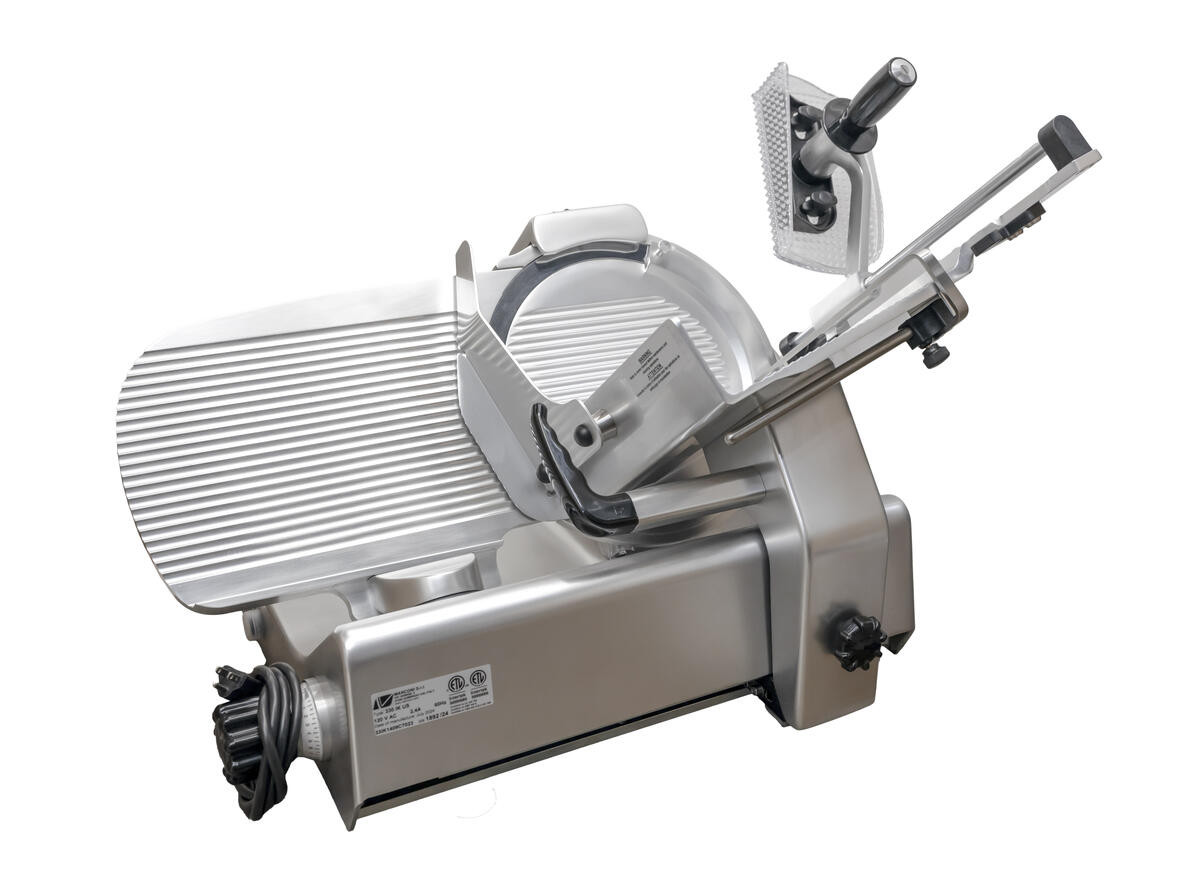 Omcan - Manconi Kolossal 13" Gear-Driven Meat Slicer - 48391