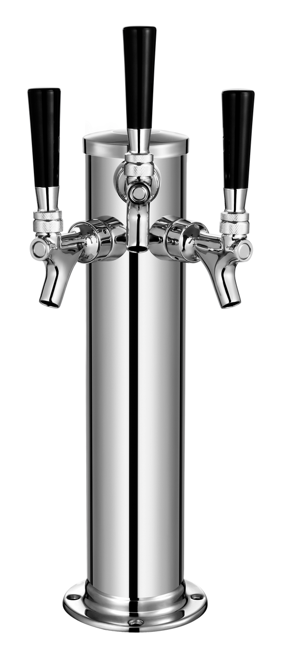 Omcan - Triple Tap Tower for Bar Coolers - 48696