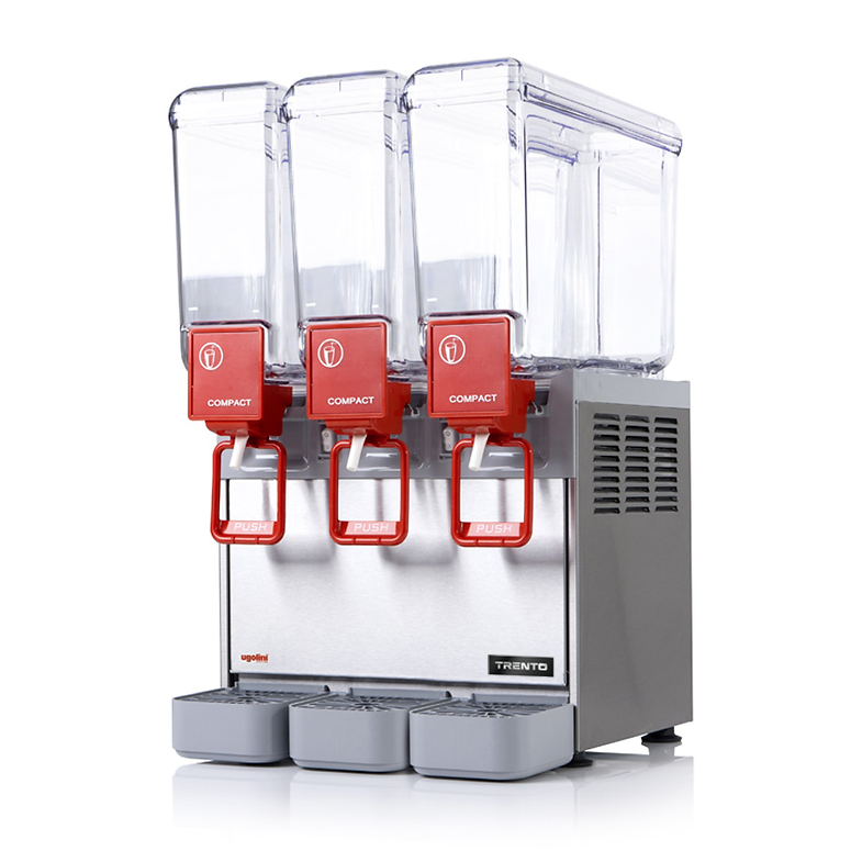 Ugolini - Arctic Compact 8L Triple Bowl Juice Dispenser - 49086
