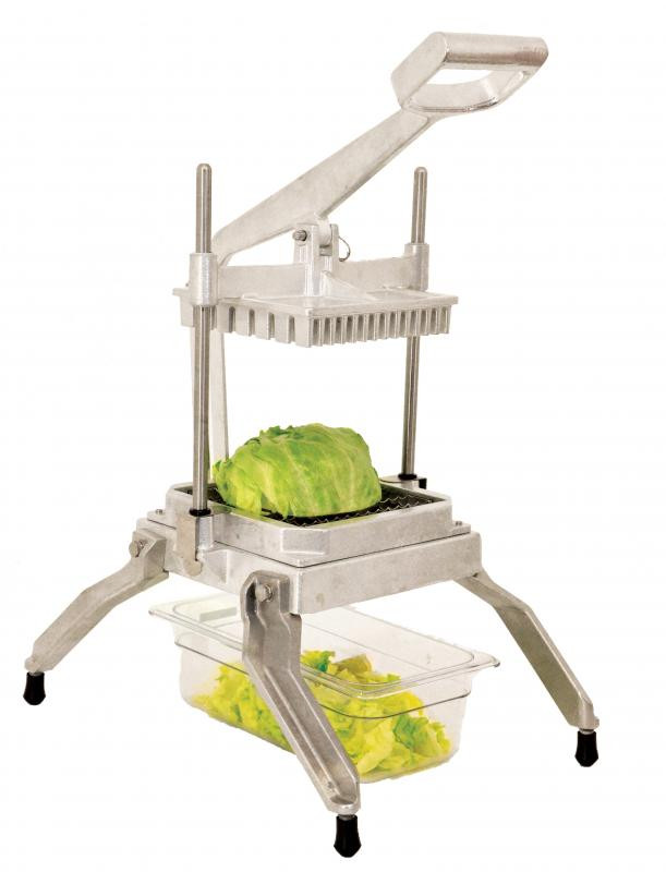 Omcan - Countertop Vegetable Cutter w/ 1/2" Scalloped Blades - 49109