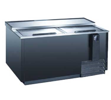 Omcan - 64.5" Reach In Beer Bottle Cooler 17.2 Cu.Ft. - 50040