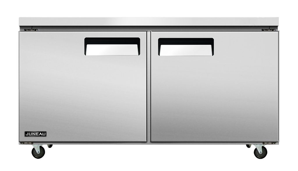 Omcan - Juneau 60" Under Counter Freezer w/ 2 Doors - 58017