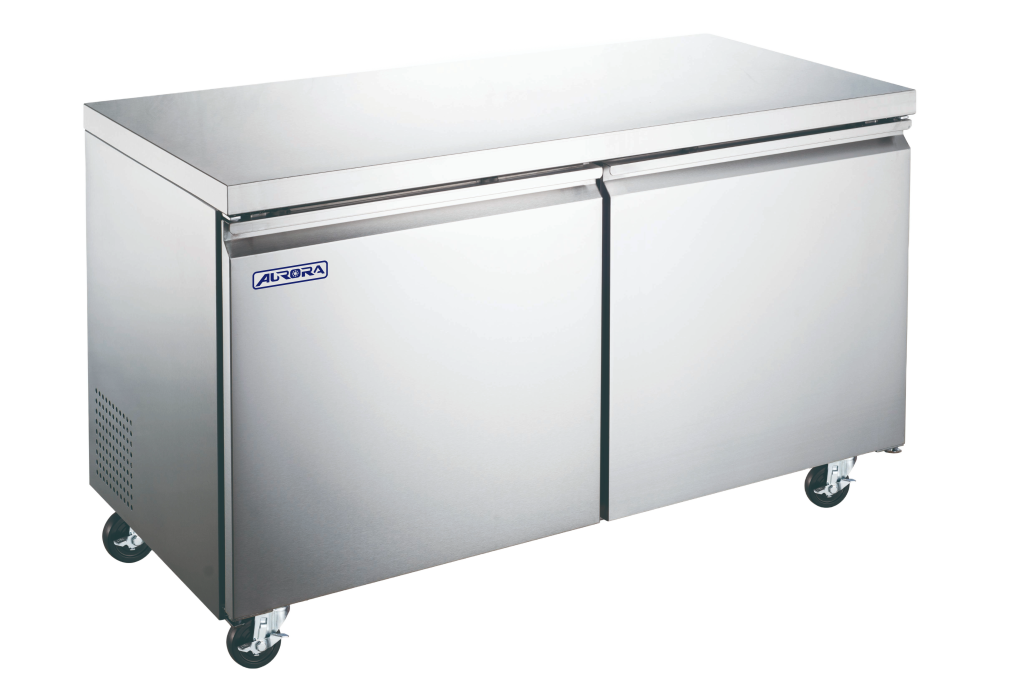Omcan - Aurora 48" Under Counter Freezer w/ 2 Doors - 59055