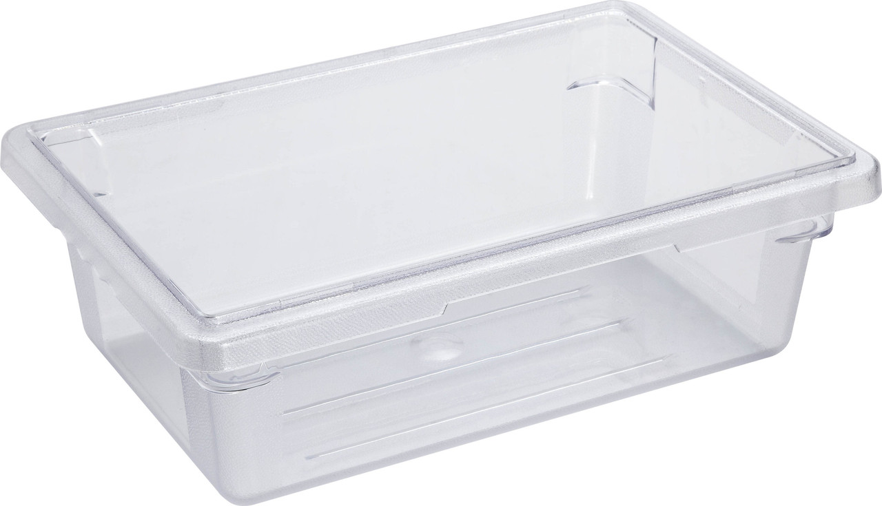 Omcan - 12" x 18" x 6" Clear Polypropylene Food Storage Container