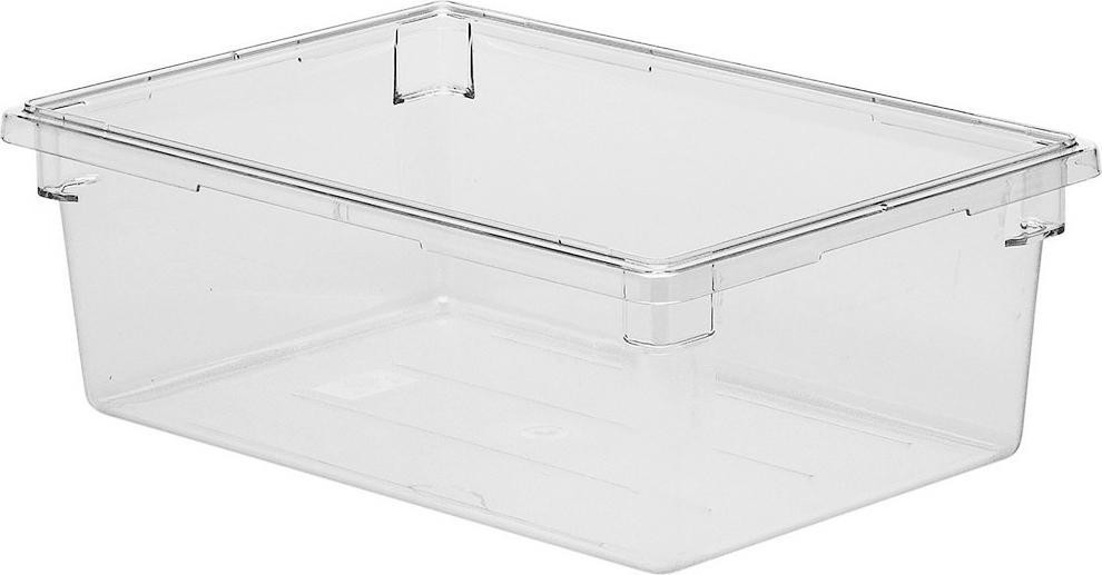 Omcan - 18" x 26" x 9" Clear Polypropylene Food Storage Container