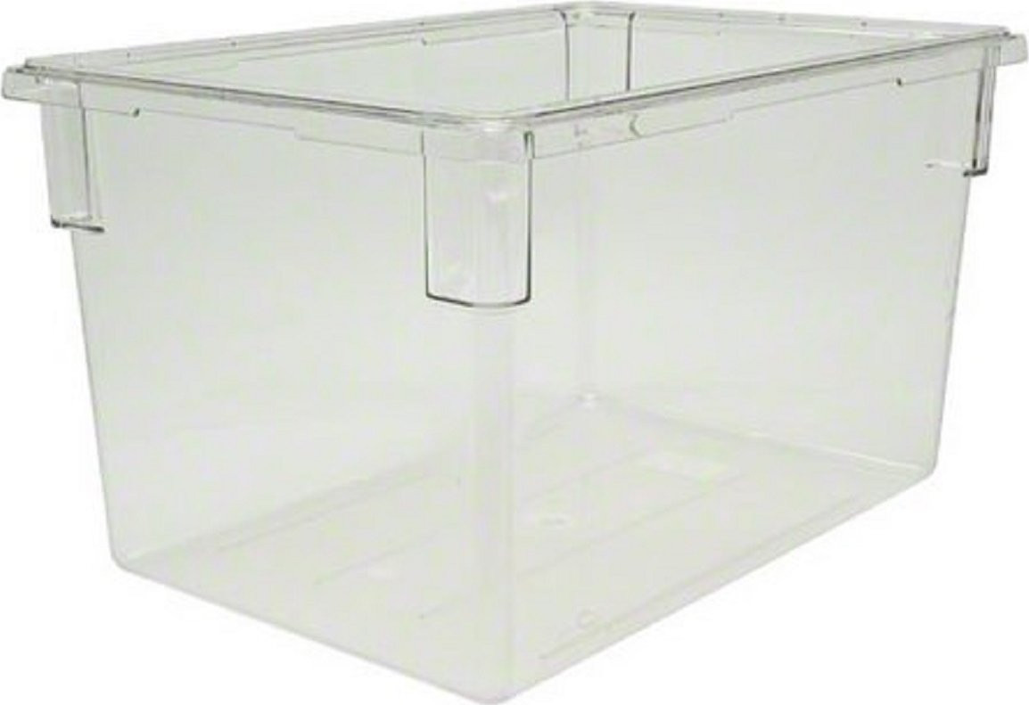 Omcan - 18" x 26" x 15" Clear Polypropylene Food Storage Container