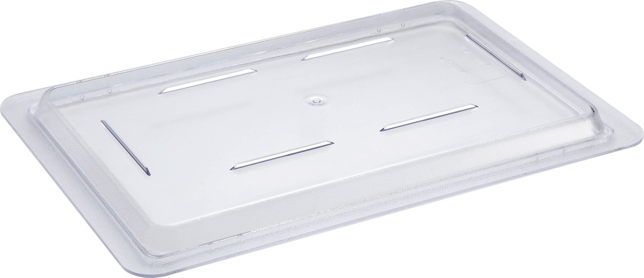 Omcan - 12" x 18" Clear Polypropylene Food Storage Container Lid