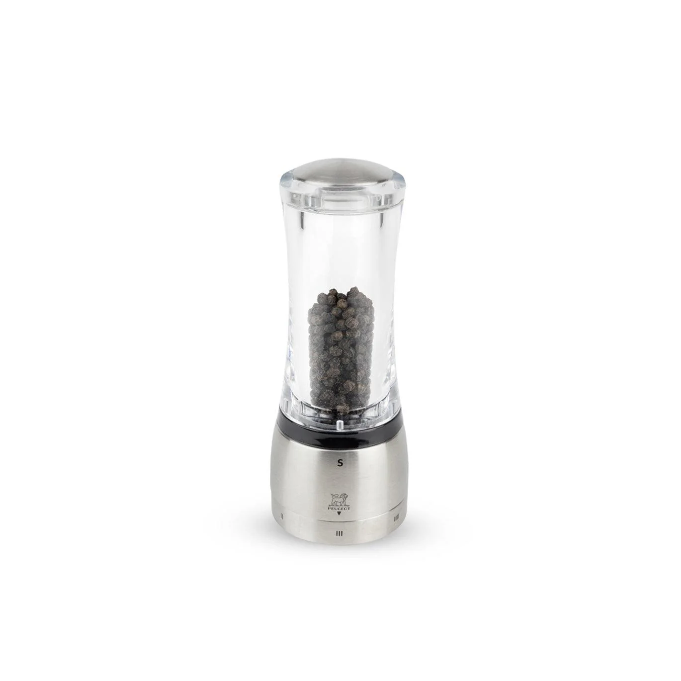 Peugeot 25427 6" Daman Acrylic Pepper Mill