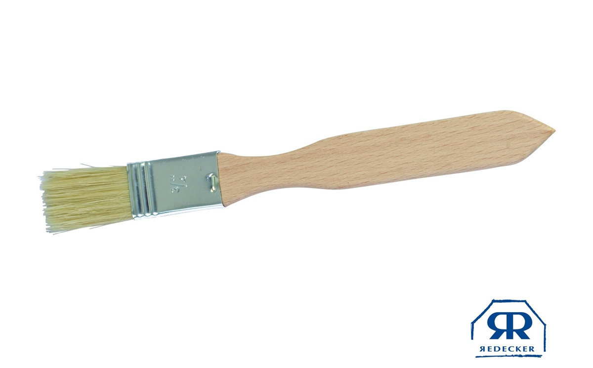 Redecker 7.5" Length x 0.75" Width Horse Hair Pastry Brush - 751019