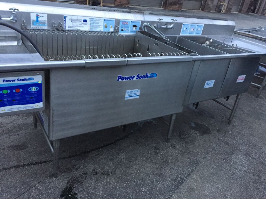 Power Soak PS-225 Warewashing System Sink