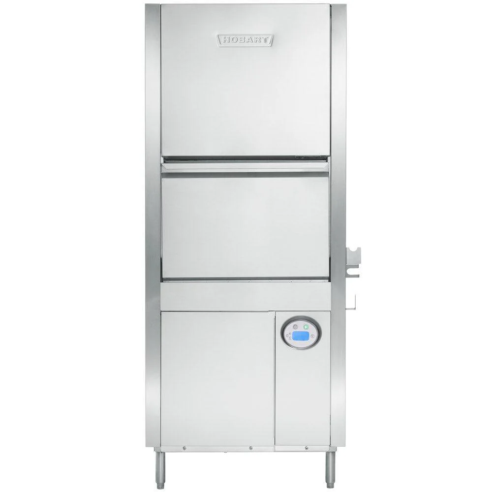 Hobart PW10-1 High Temperature Dishwasher with Booster Heater - 208-240V, 3 Phase