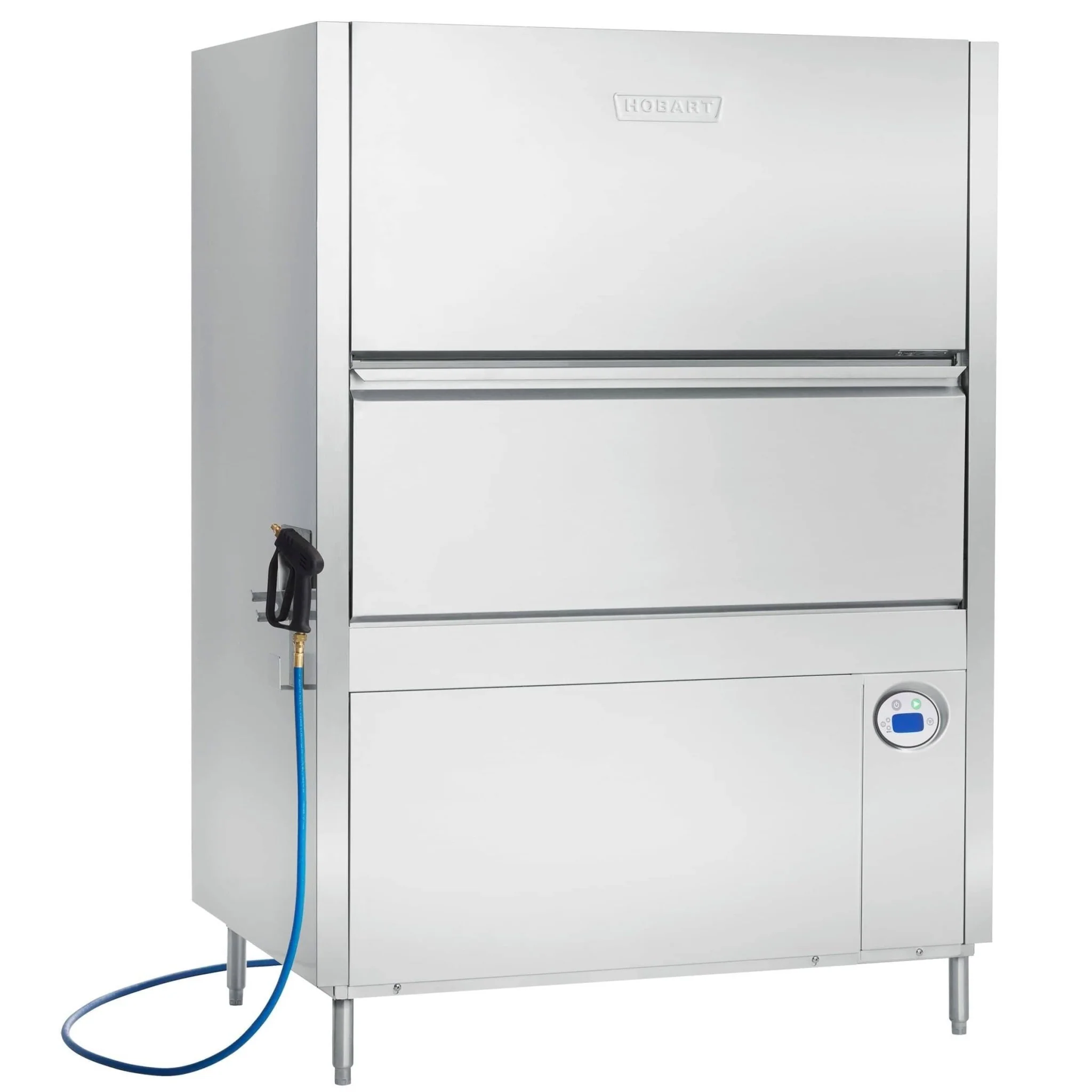 Hobart PW20-1 High Temperature Dishwasher with Booster Heater - 208-240V, 3 Phase