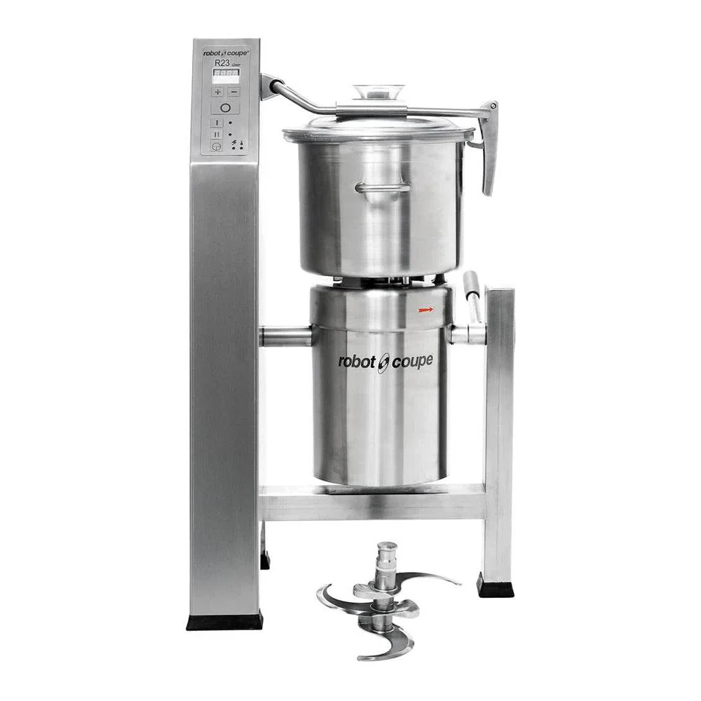 Robot Coupe R23T 24 Qt. 2-Speed Floor Standing Vertical Cutter Mixer - 6 Hp / 208-240V