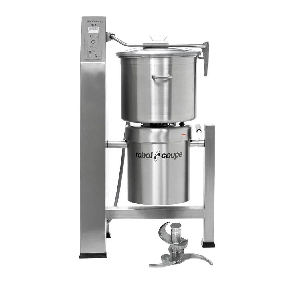 Robot Coupe R60T 63 Qt. 2-Speed Floor Standing Vertical Cutter Mixer - 16 Hp / 208-240V