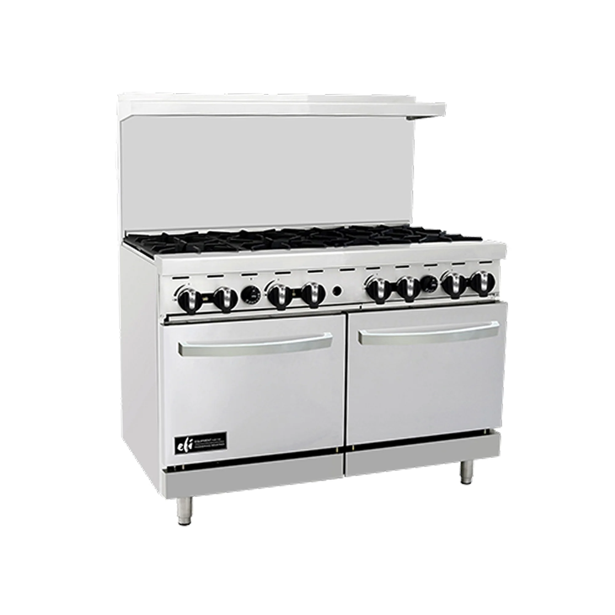EFI RCTRS-2B-36G 48" Gas 2-Burner Range With 36" Right Side Griddle - 173,000 BTU