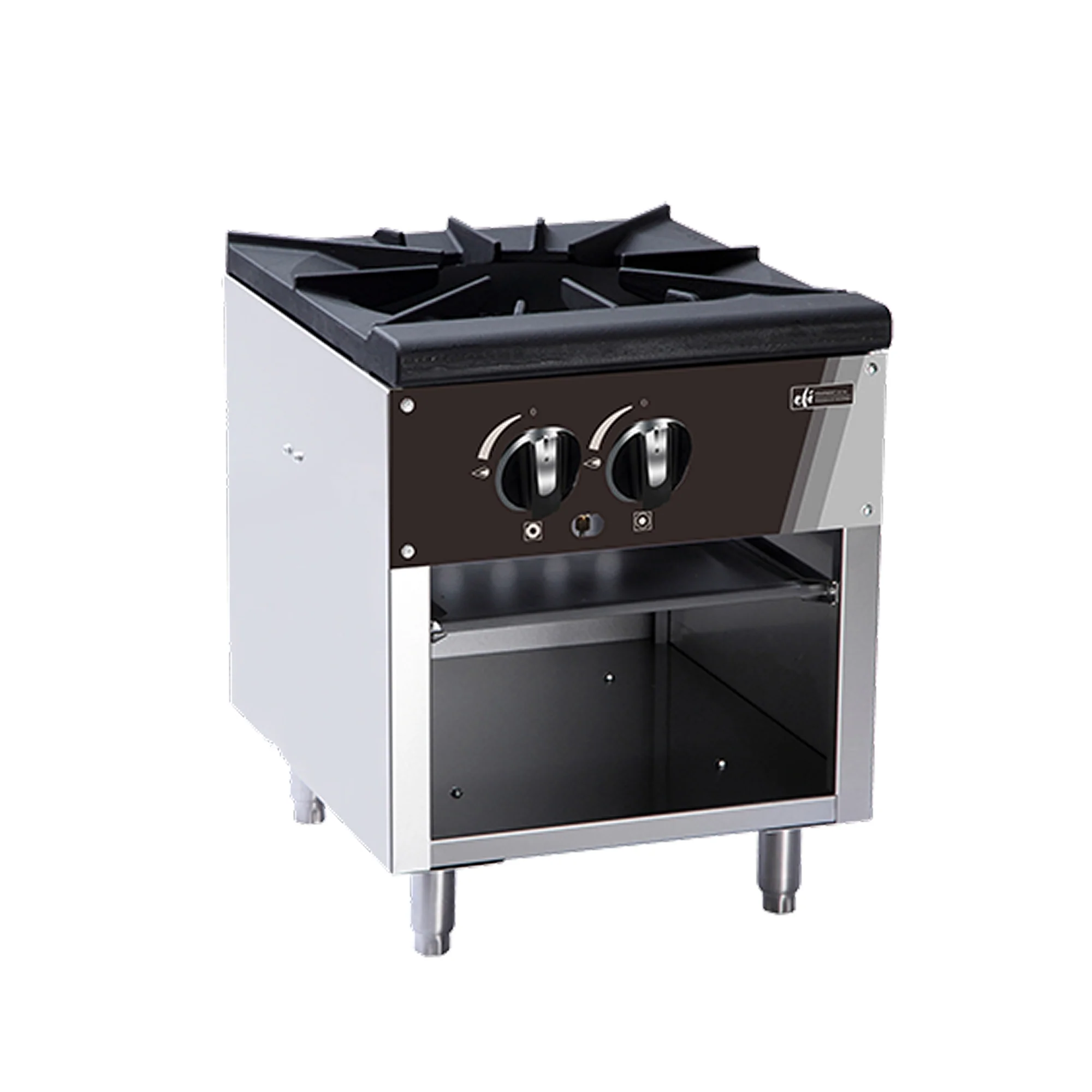 EFI RCTSP-18-1 18" Gas 1-Burner Stock Pot Range - 80,000 BTU