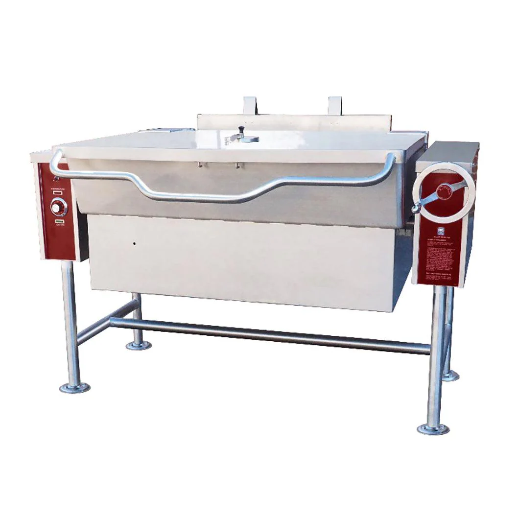 Crown GTS-30 30 Gallon Natural Gas 30 Gallon Manual Tilt Braising Pan / Tilt Skillet - 80,000 BTU