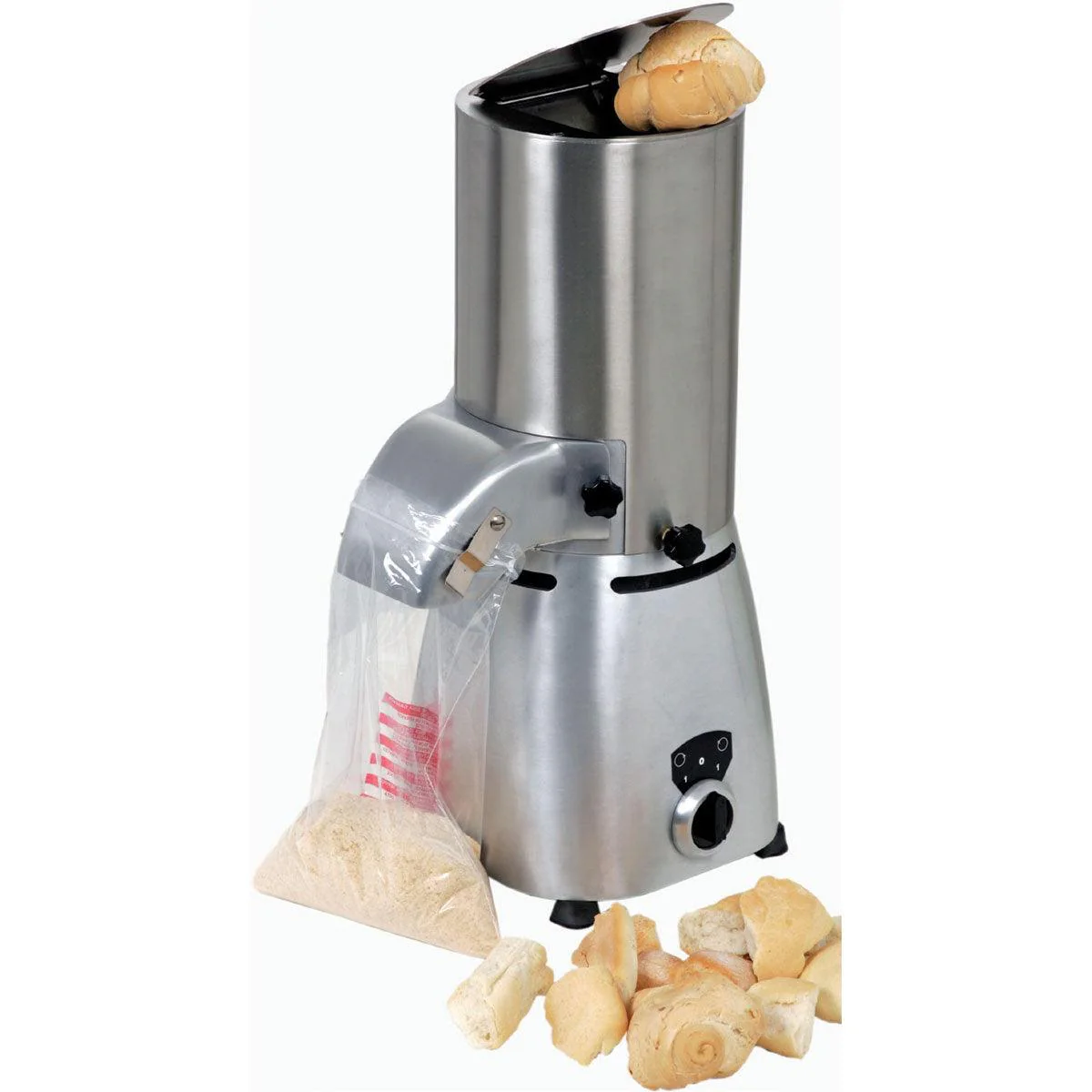 Trento 1.5 hp Electric Bread Grater with Safety Cover - 23865