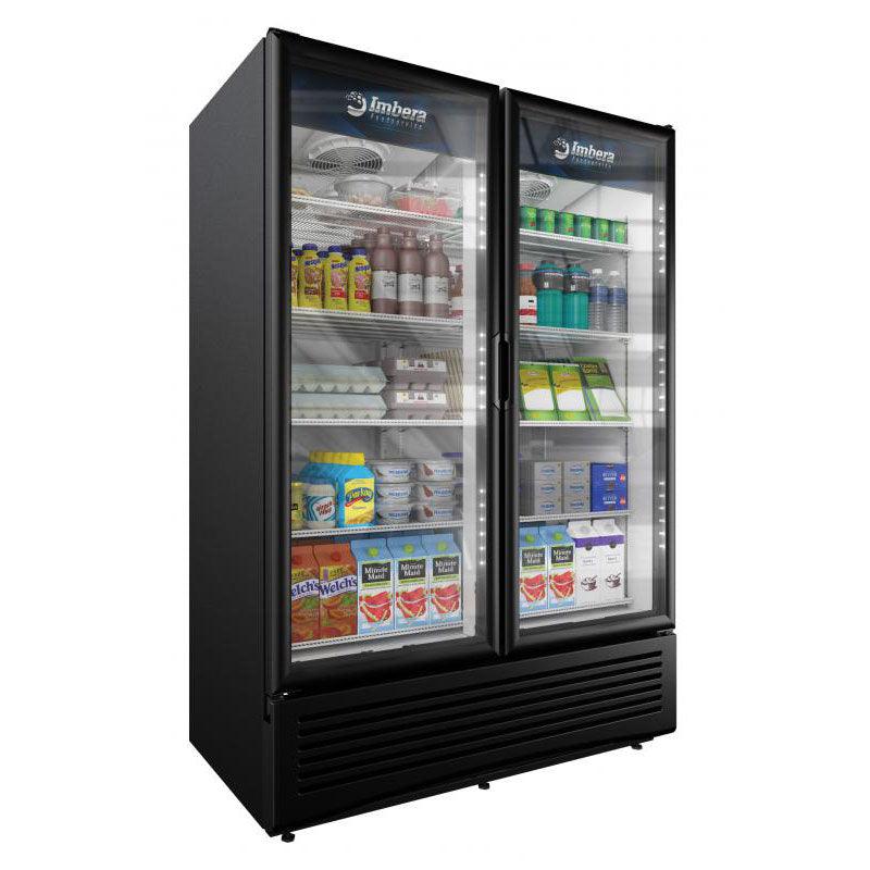 Imbera 54” Elite Series Two Section Glass Door Refrigerator - 41218