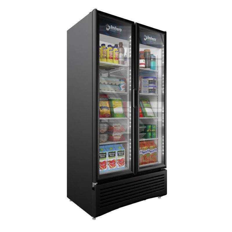 Imbera 39.5” Elite Series Two Section Glass Door Refrigerator - 41219
