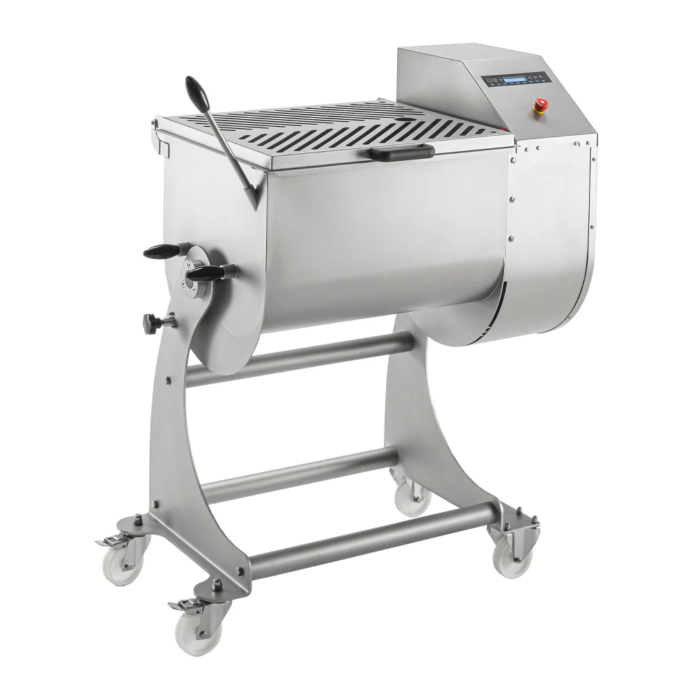 Trento 180 Kg. Electrical industrial-grade Meat Mixer with Two Mixing Arms - 48058