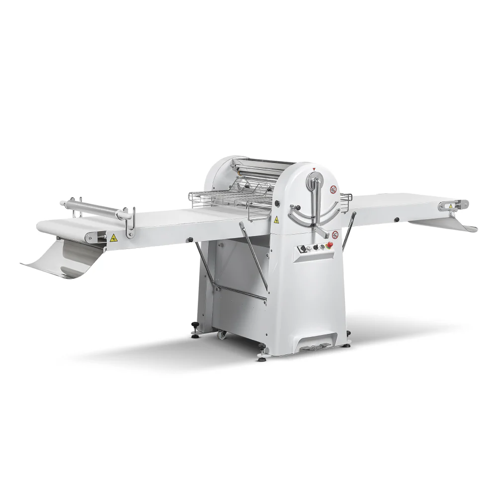 Trento Avancini Kemplex SF600 Floor Model Dough Sheeter with 60" Table & 17.6 Lbs. Capacity - 48765