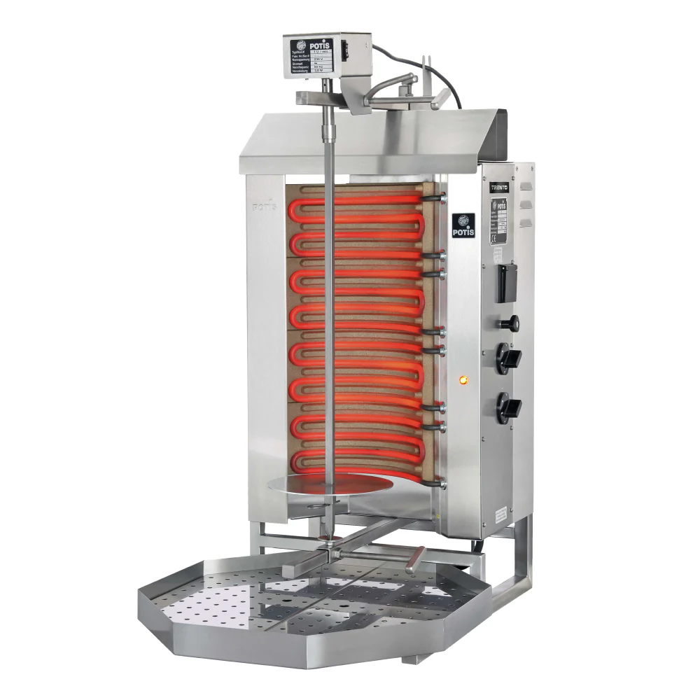 Trento E2 66 Lb. Electric 2-Burner Vertical Doner Kebab Machine - 49063 - 208V