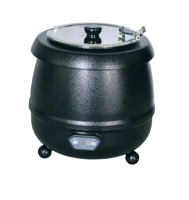 EFI SA-SKPTBKDD10 10 L Black Soup Kettle Pot with Digital Display