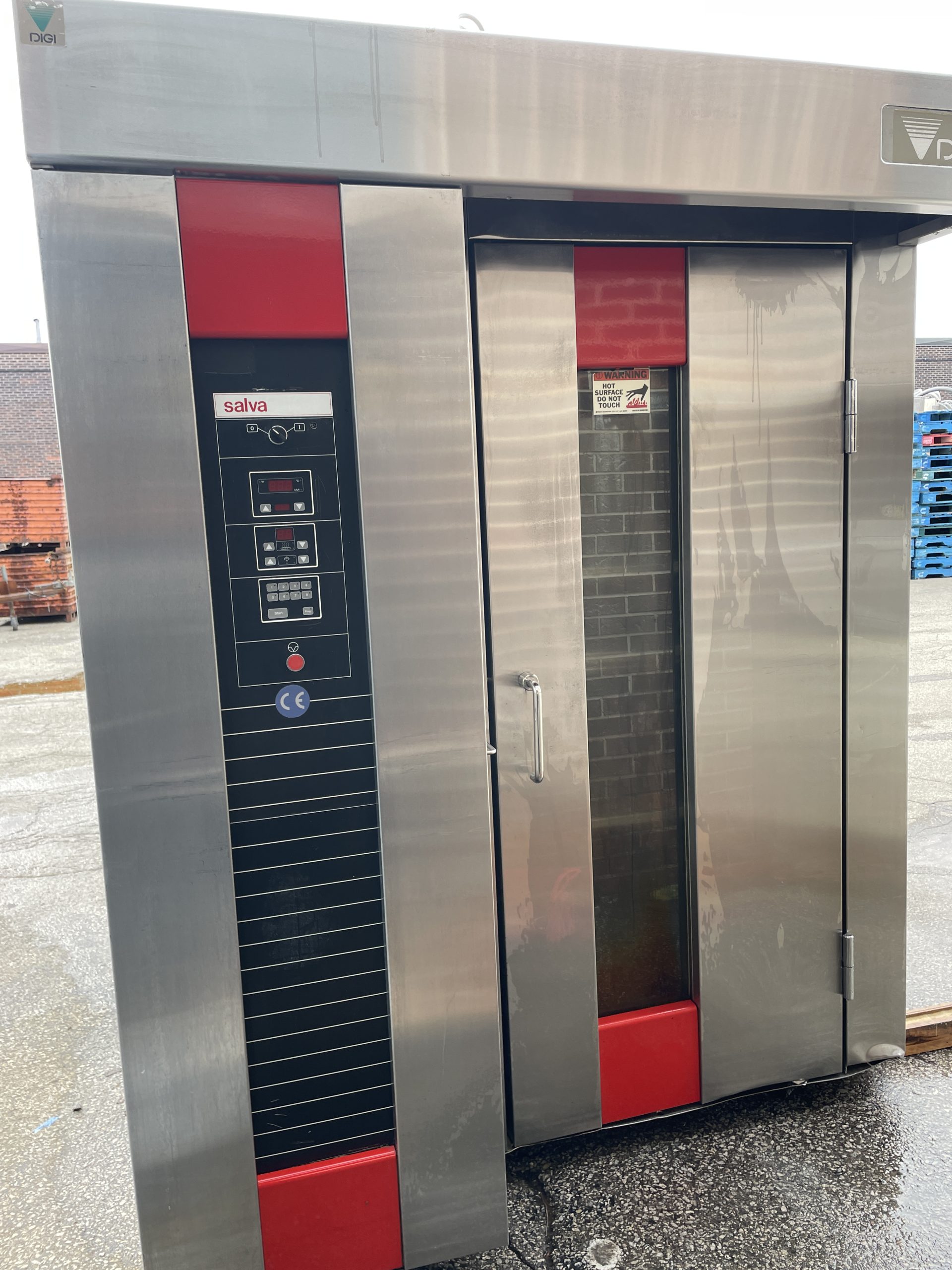 Salva Sirocco SM-11-Gas Rotary Oven