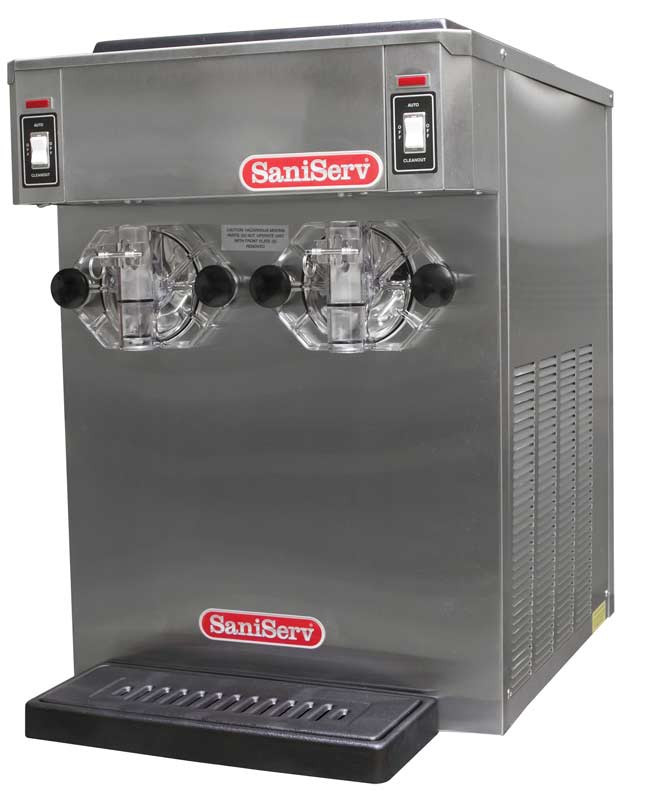 SaniServ - Counter Model Twin Flavour Frozen Beverage Machine w/ AccuFreeze Control - 791