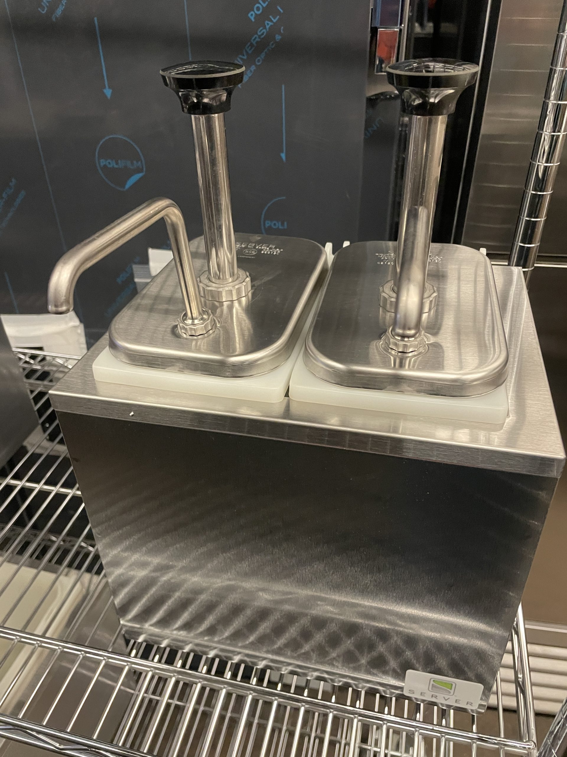 Server-Products Rail w/Stainless Steel Pumps