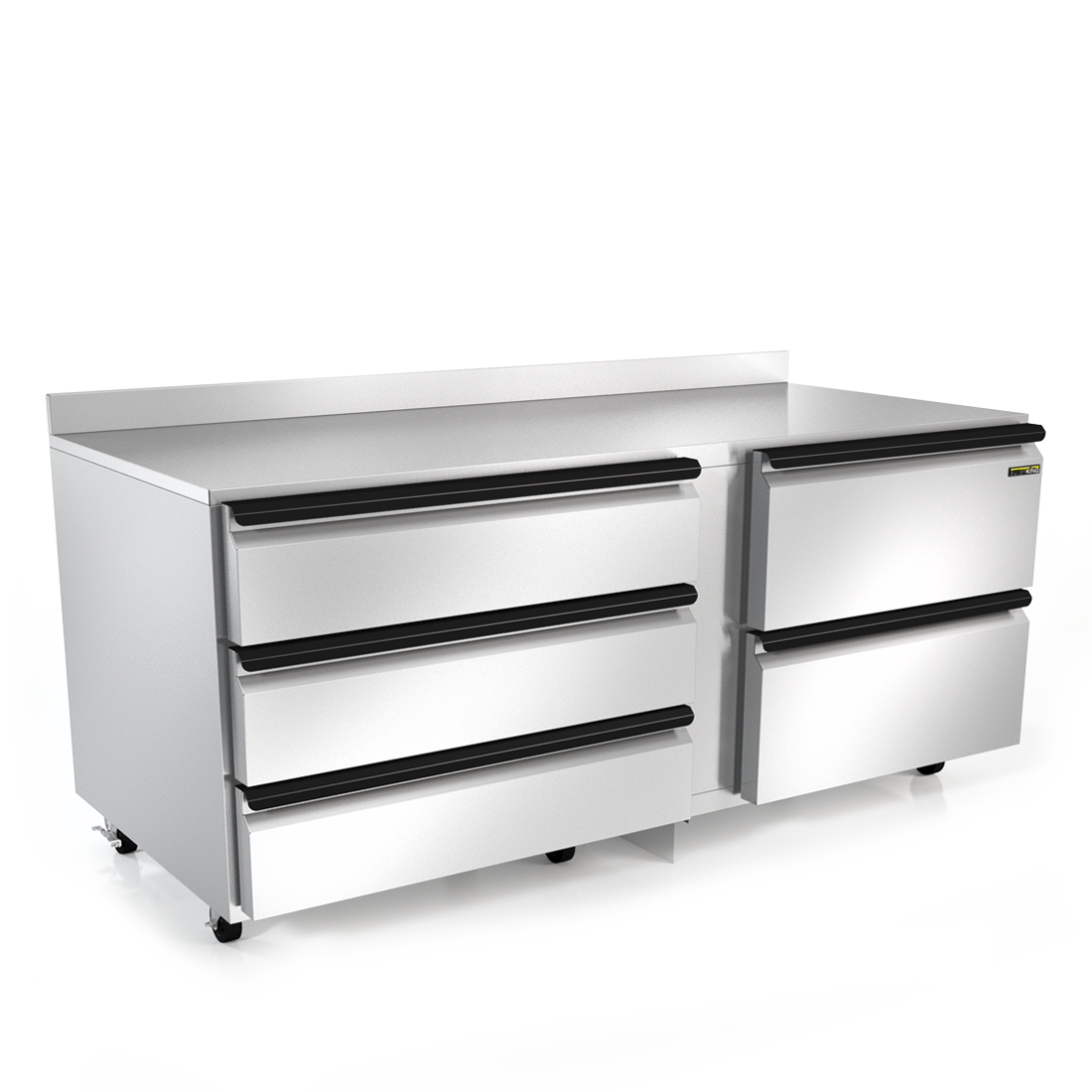 SilverKing - 72" Worktop Freezer with Drawers - SKF72-FDUS10