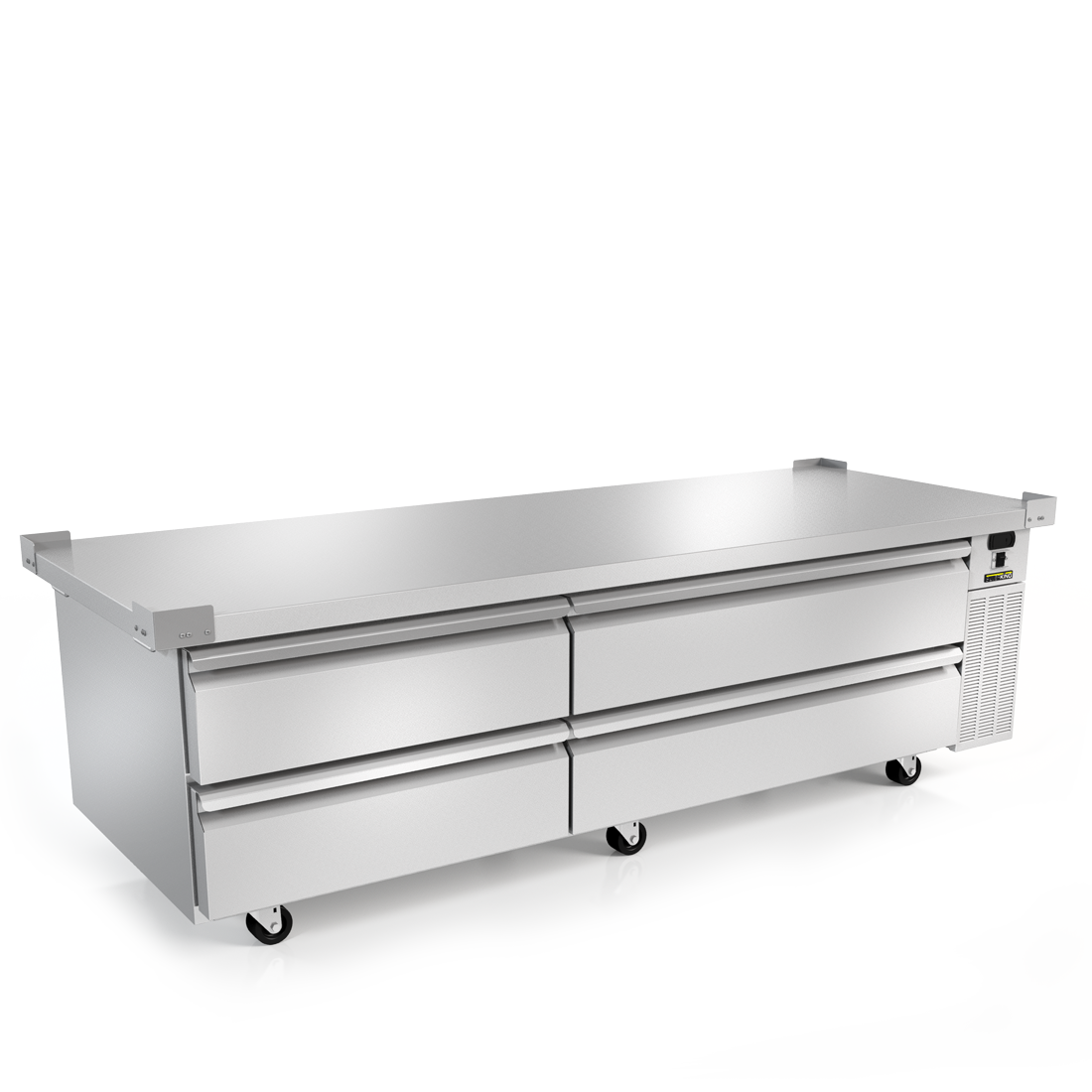SilverKing - 84" Refrigerated Chef Base - SKRCB84H-EDUS4