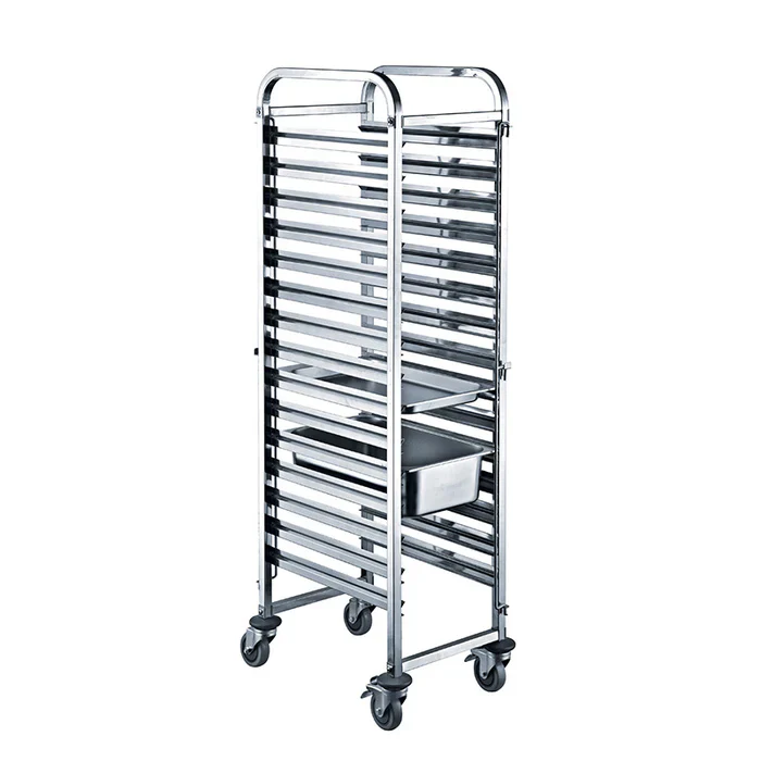 Sigma SP278A 16-Tier Stainless Steel Sheet Pan Rack, Steam Table Pan, GN pan, Hotel pan, Plastic Food Pan Rack