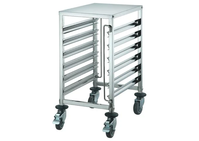 Winco Stainless Steel 12-Tier Steam Table Pan/Food Pan Rack