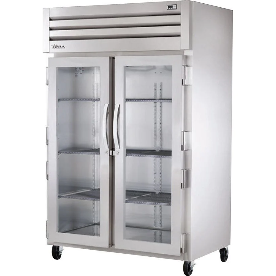 True STA2R-2G-HC 52" Glass Swing 2-Door Reach-In Refrigerator