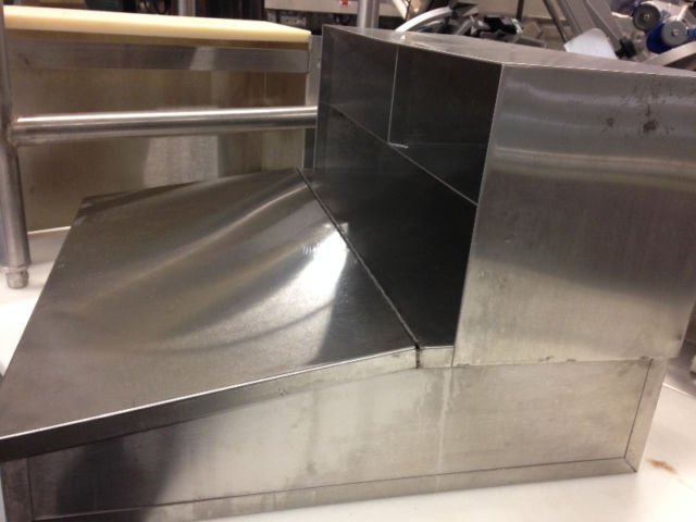 Stainless Steel Receiving Desk