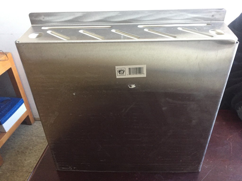 Stainless Steel Wall-Mount Knife Rack