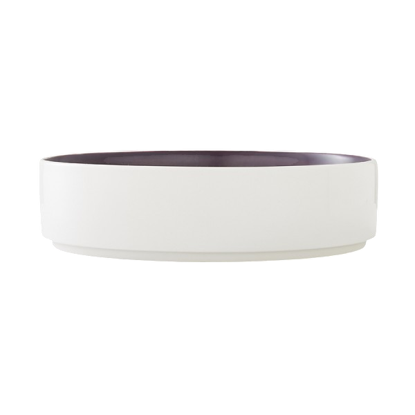 Steelite - Nyx 8" x 2" Damson Stacking Tray (12 Per Case) - 12190559