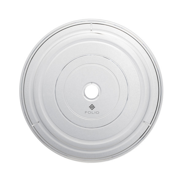 Folio - 10" Clear Round Polycarbonate Plate Cover (24 Per Case) - 5379PC901