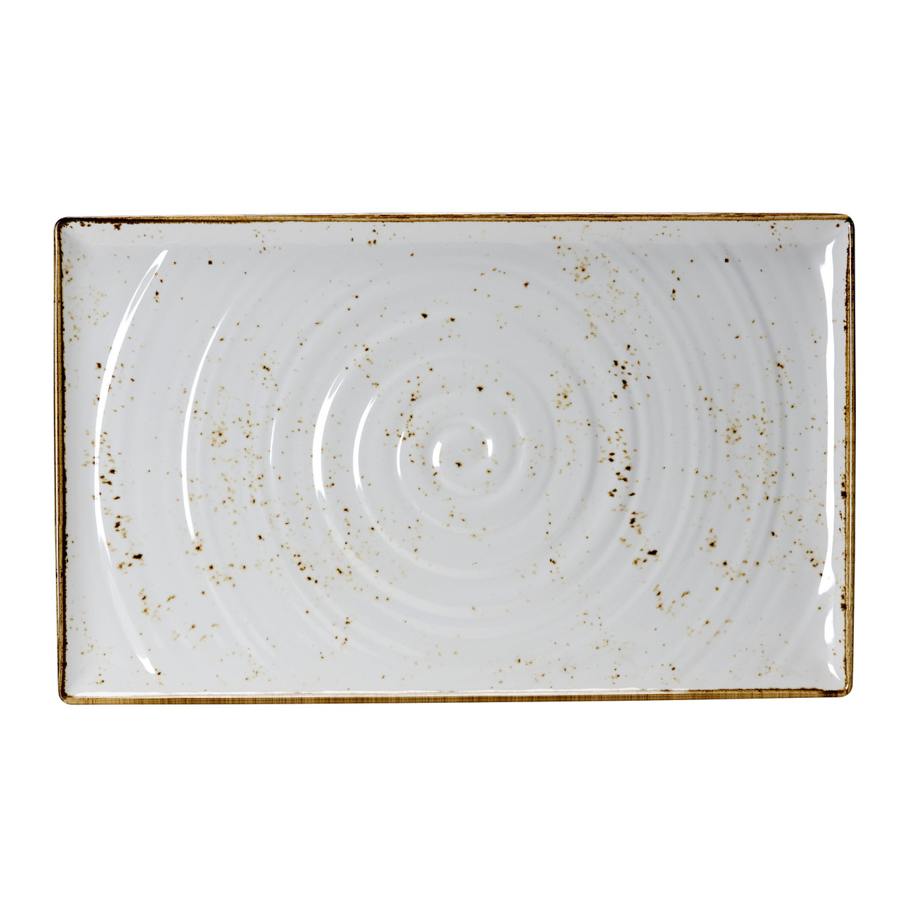 Creations - 21 In X 12 3/4 In White Craft Melamine Gastronorm Rectangle (1 Per Case) - 68A416EL591