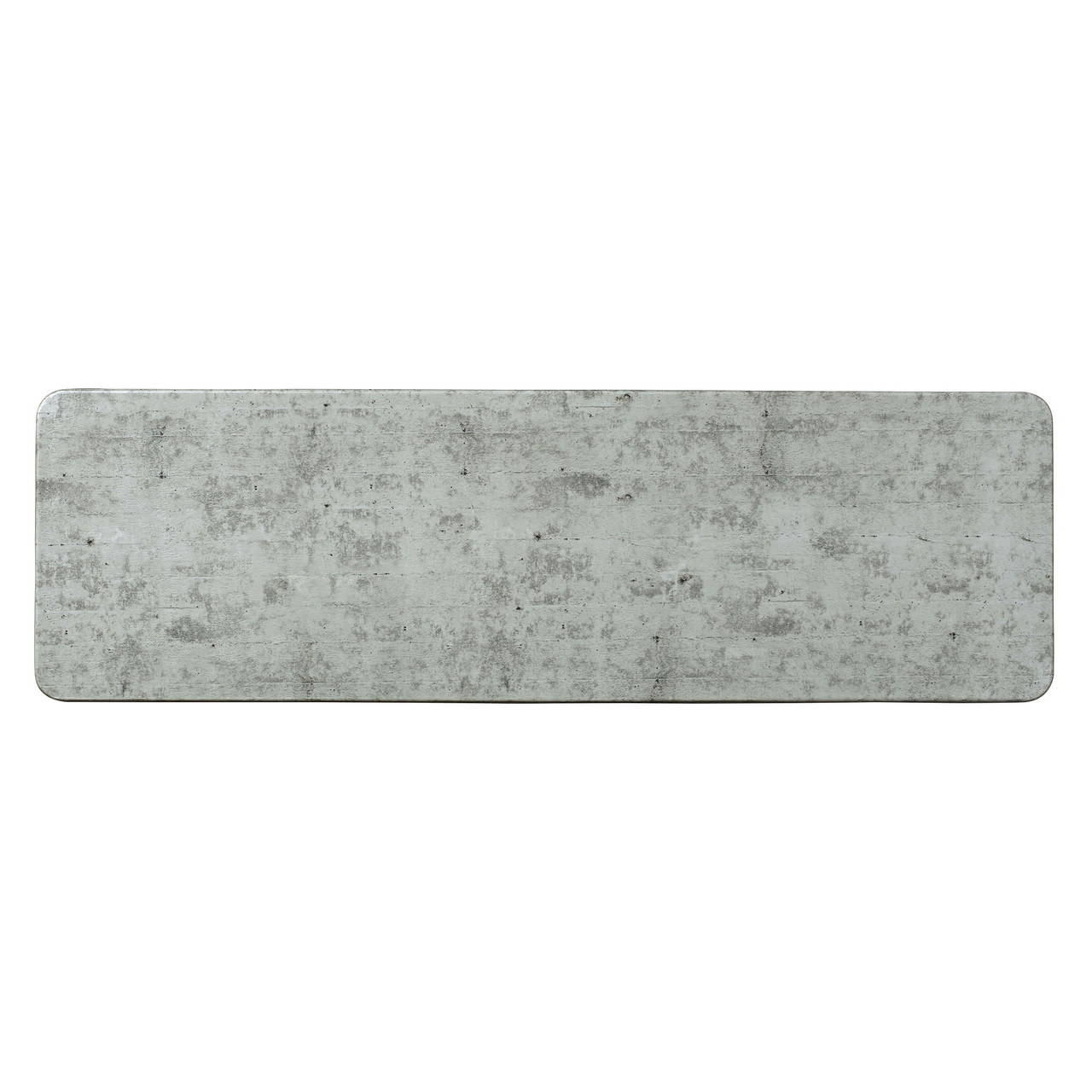 Creations - 21 In X 6 3/8 In Concrete Gastronorm Rectangle (12 Per Case) - 68A601EL596