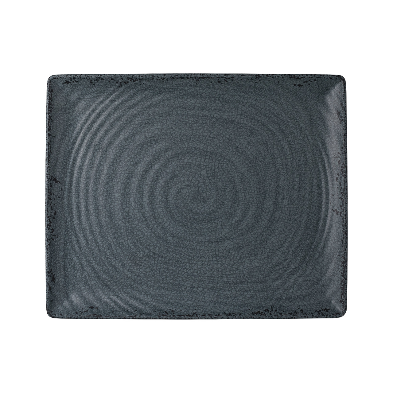 Creations - 12 3/4 In X 10 5/8 In X 1 In Slate Pompeii Gastronorm Rectangle (10 Per Case) - 7184TM047