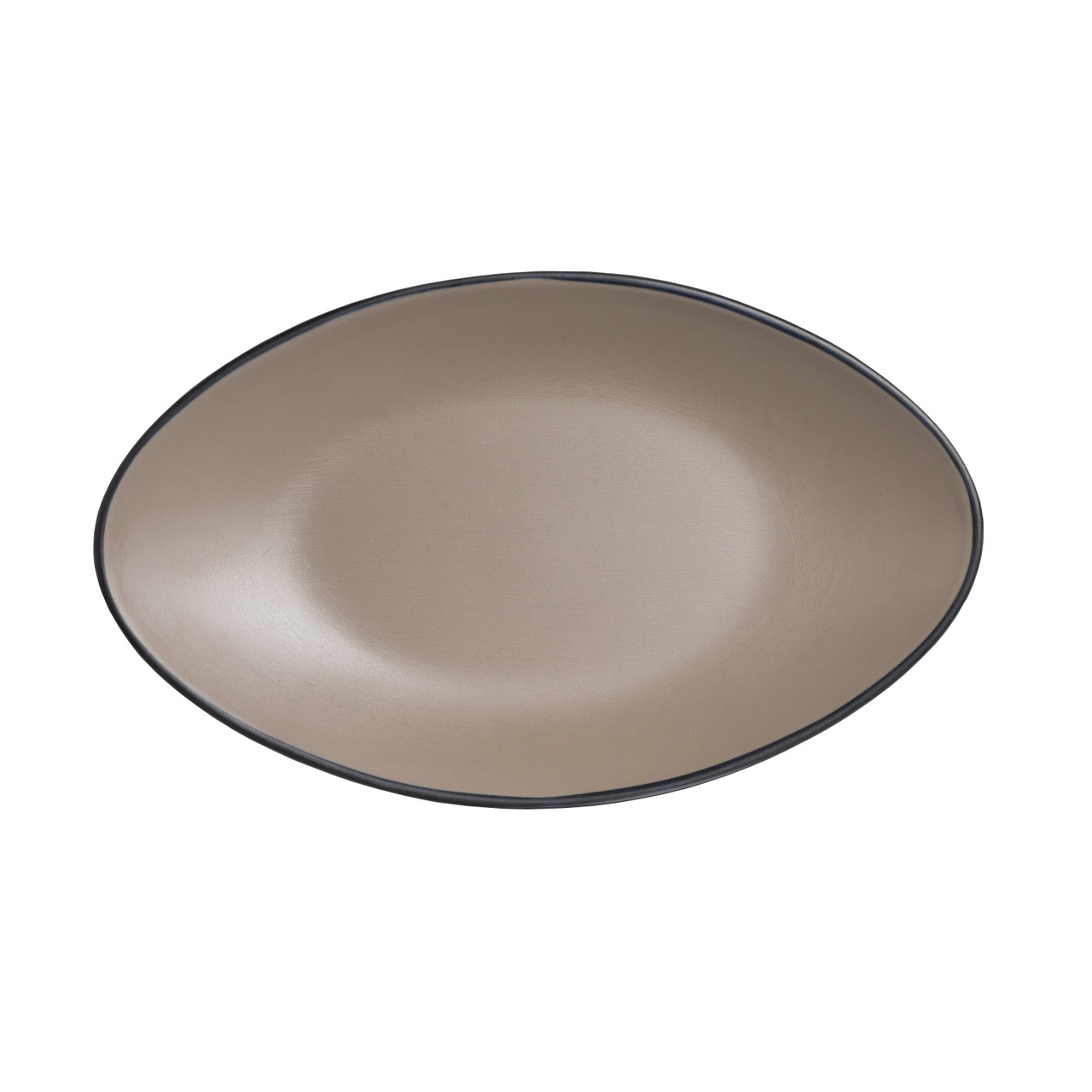 Creations - 9 3/4 In X 5 7/8 In X 1 In Sandstone Baja Oval Plate (24 Per Case) - 7810JB021