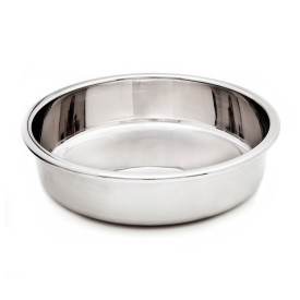 D.W. Haber - 8 Qt Stainless Steel Round Food Pan - DW06RFP4