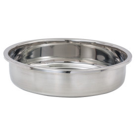 D.W. Haber - 4 Qt Stainless Steel Round Food Pan - DW64RFP