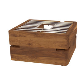 D.W. Haber - Fusion 11" x 11" x 6" Natural Square Riser - DWFB116WDT