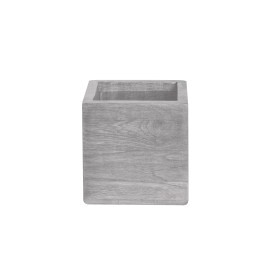 D.W. Haber - Fusion 4" x 4" x 4" Grey Square Utility Box - DWFBBX375GW